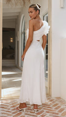 Amina Maxi Dress - White