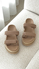 Alva Slides - Light Cashew