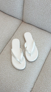 August Slide - White