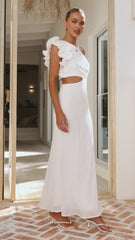 Amina Maxi Dress - White