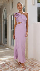 Amina Maxi Dress - Lilac