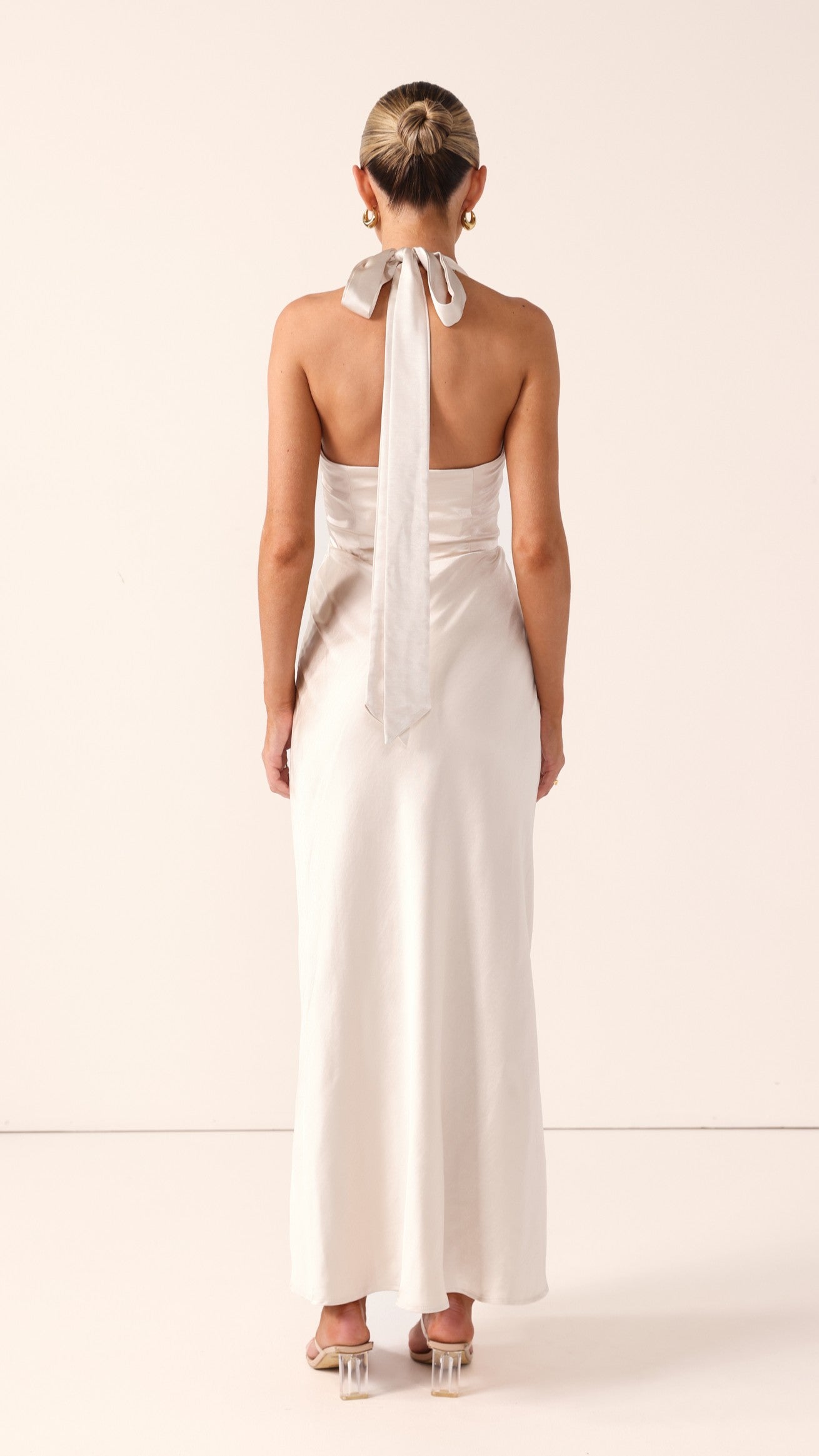 Alexa Maxi Dress - Champagne