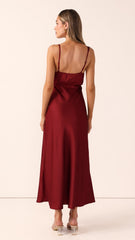 Audrey Maxi Dress - Wine