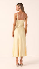 Audrey Maxi Dress - Lemon
