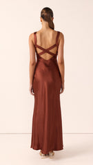 Andie Maxi Dress - Rust