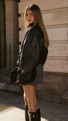 Asher Bomber Jacket - Black