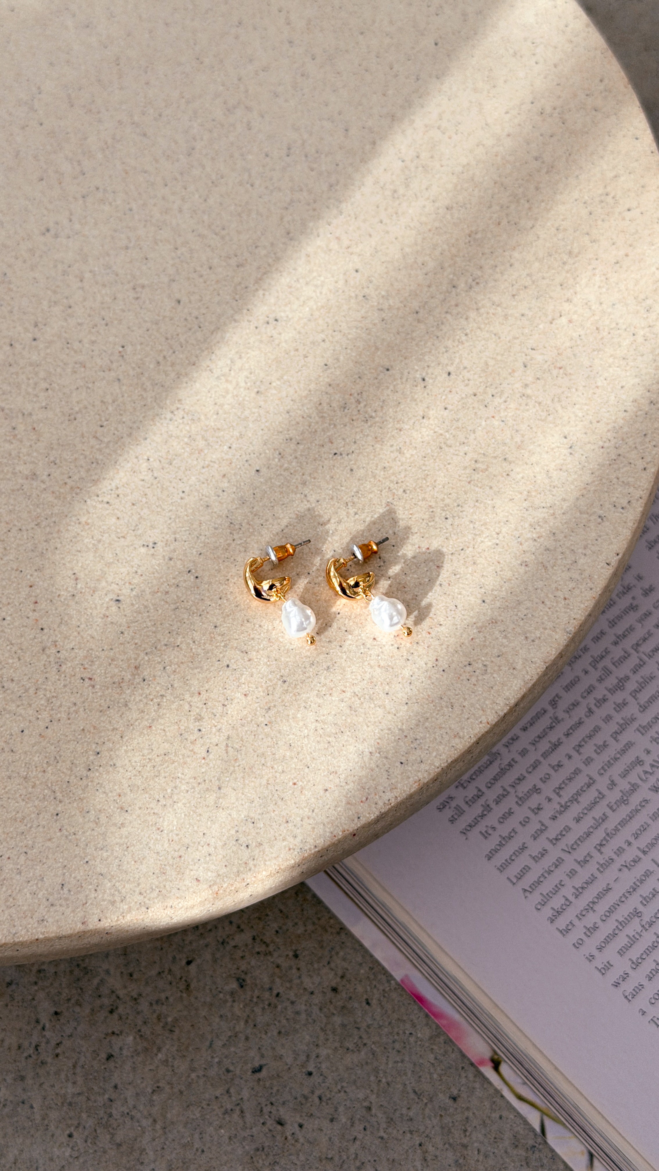 Abby Earrings - Gold