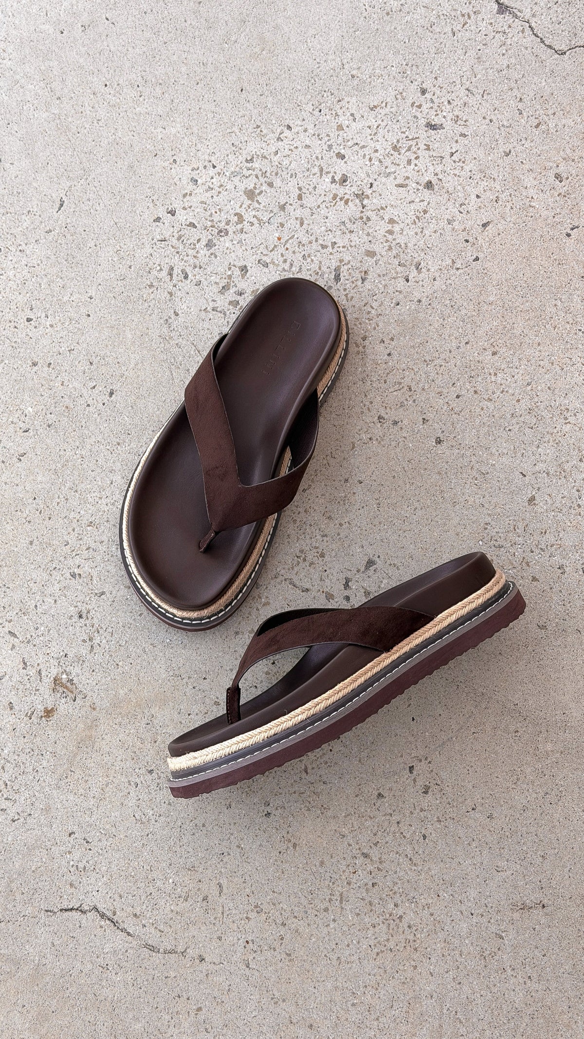 Arley Slide - Cocoa Suede