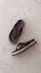 Arley Slide - Cocoa Suede