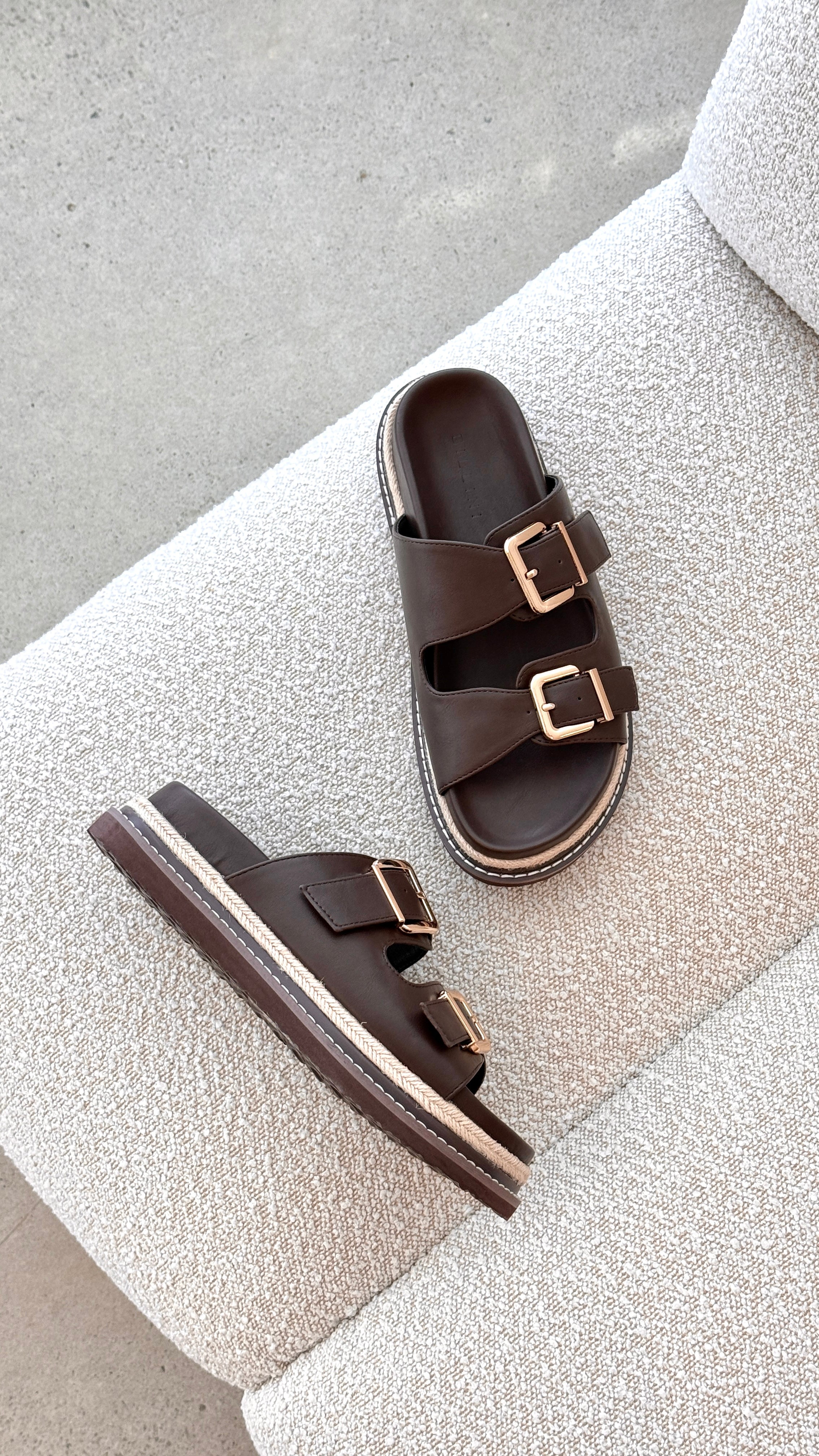 Alder Slide - Chocolate