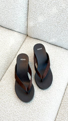 Baci Wedge - Espresso Suede