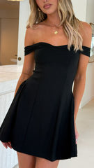 Allie Mini Dress - Black
